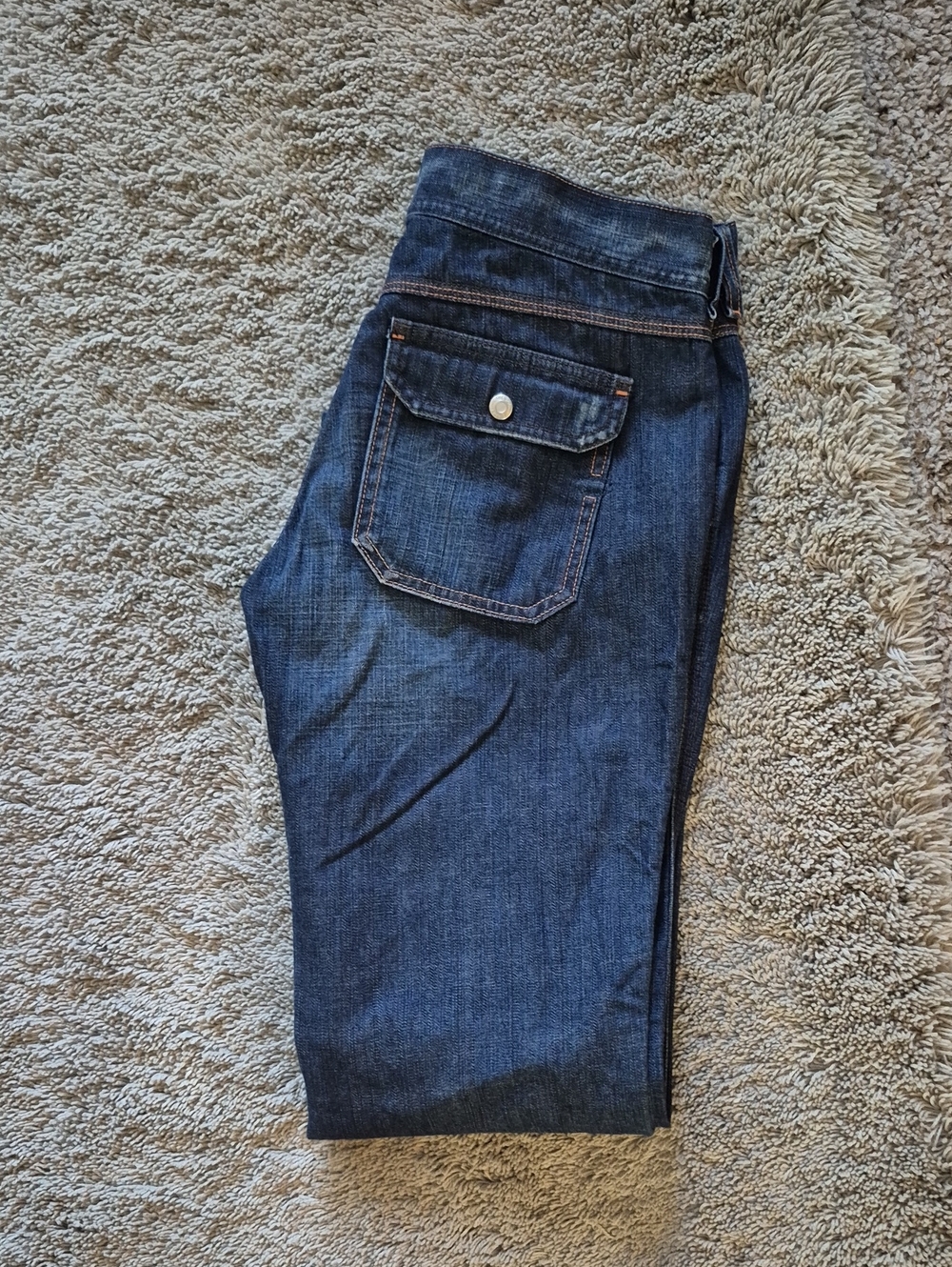Diesel Women's Dark Blue Bootcut Jeans